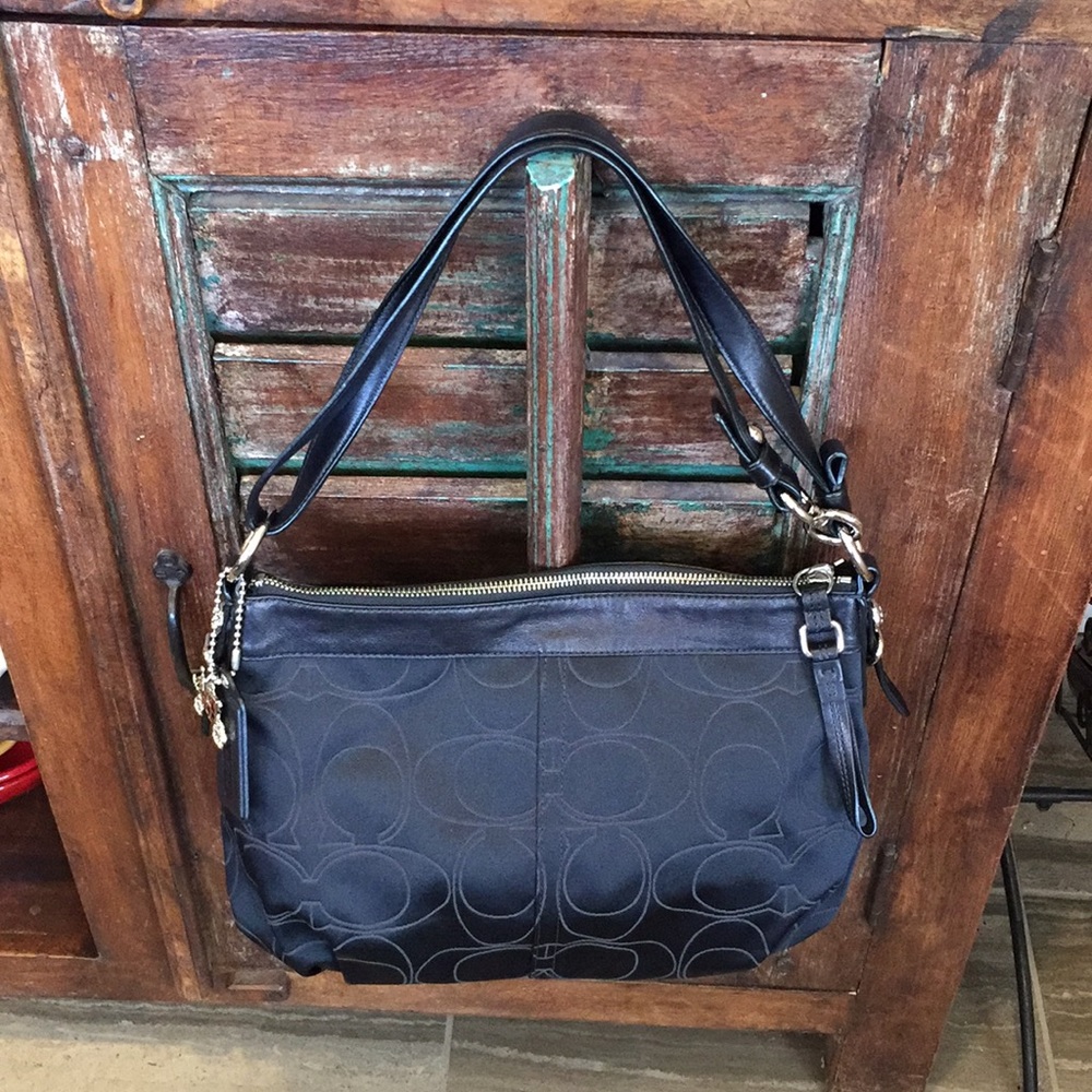 Coach Sateen Double Strap Bag Nwot